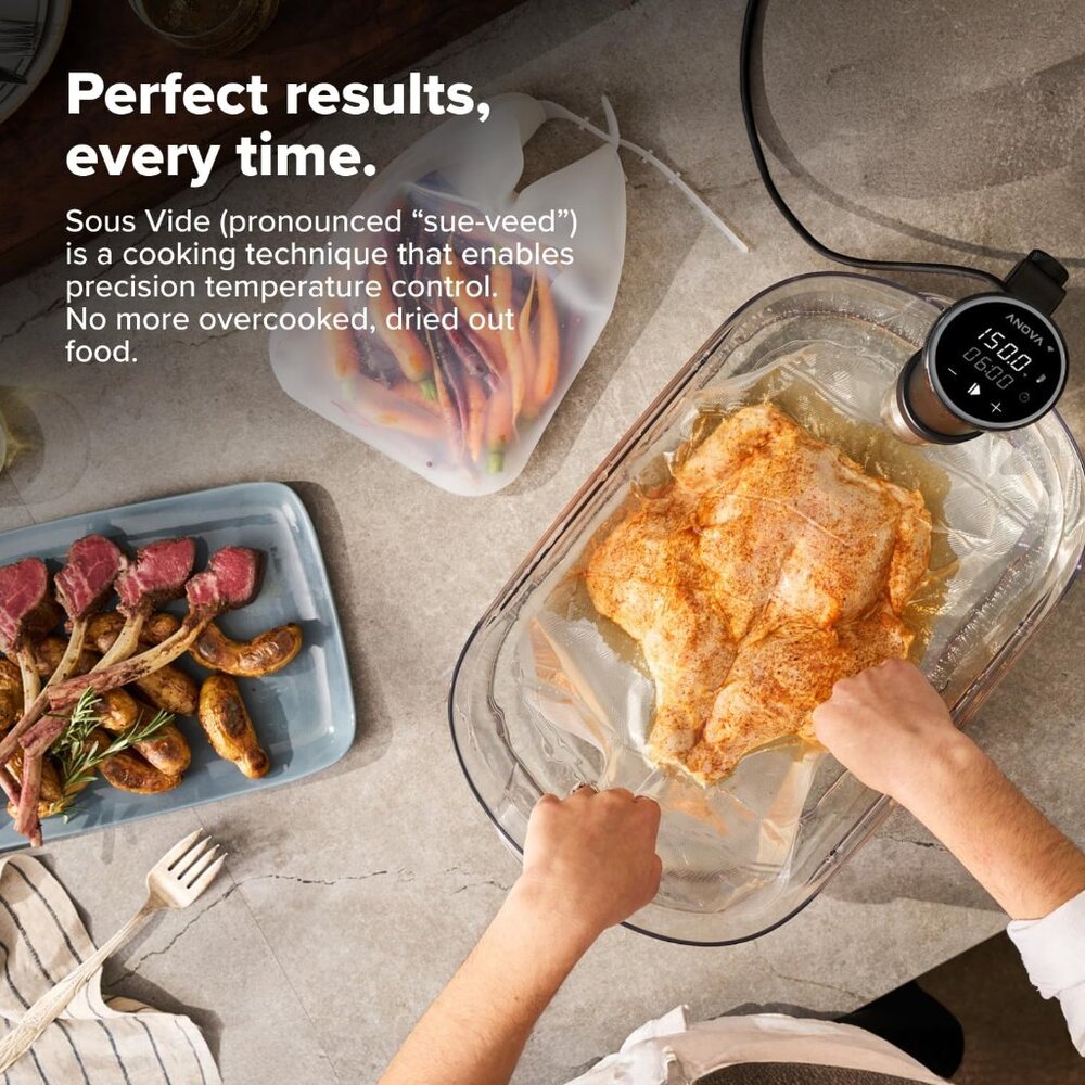 Anova Precision Cooker 3.0 | WiFi Sous Vide 1100W – Silver - Picture 9 of 10
